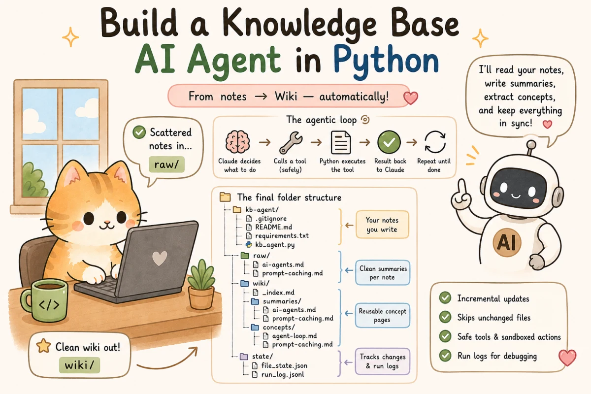 Knowledge base AI agent workflow