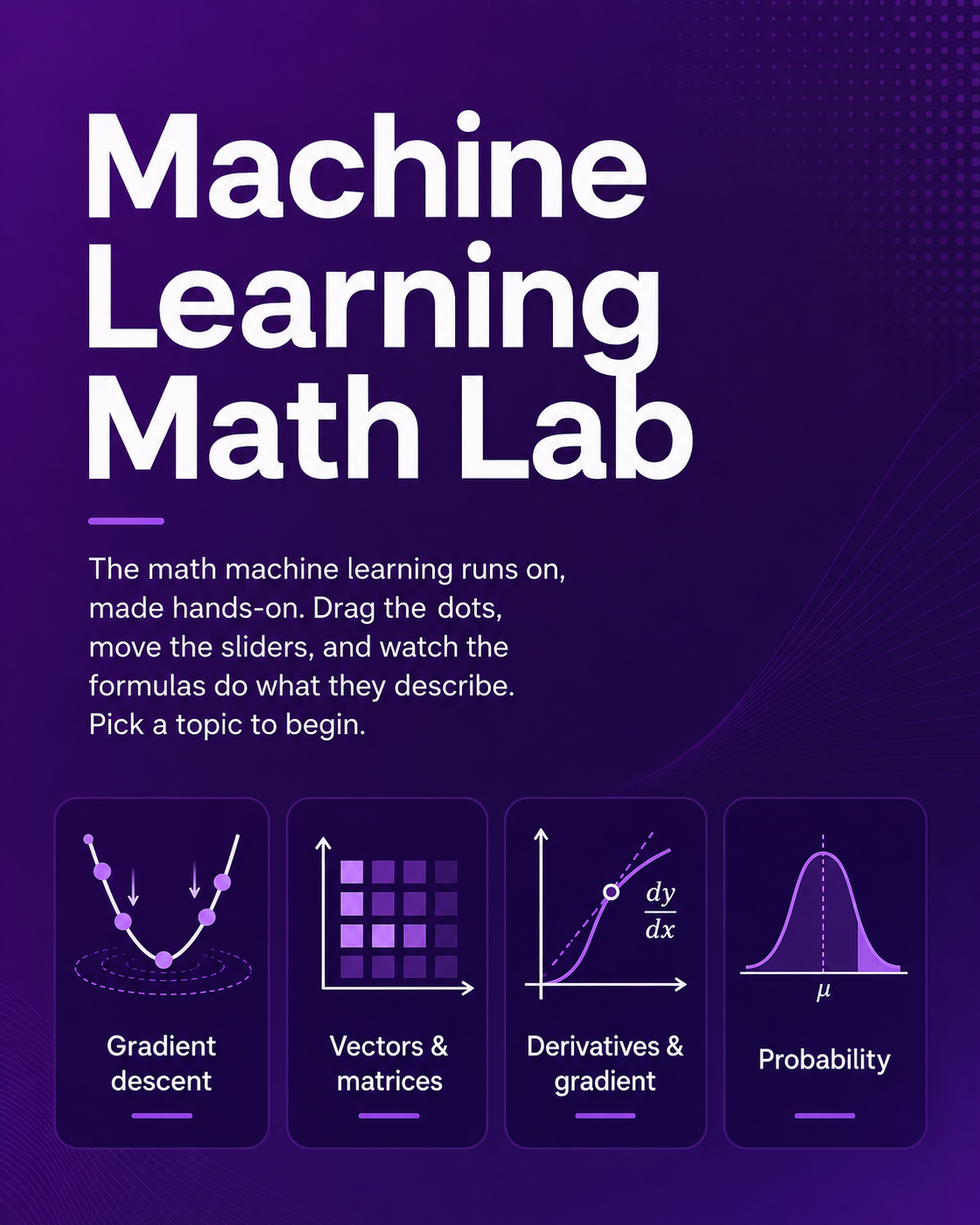 Machine Learning Math Lab